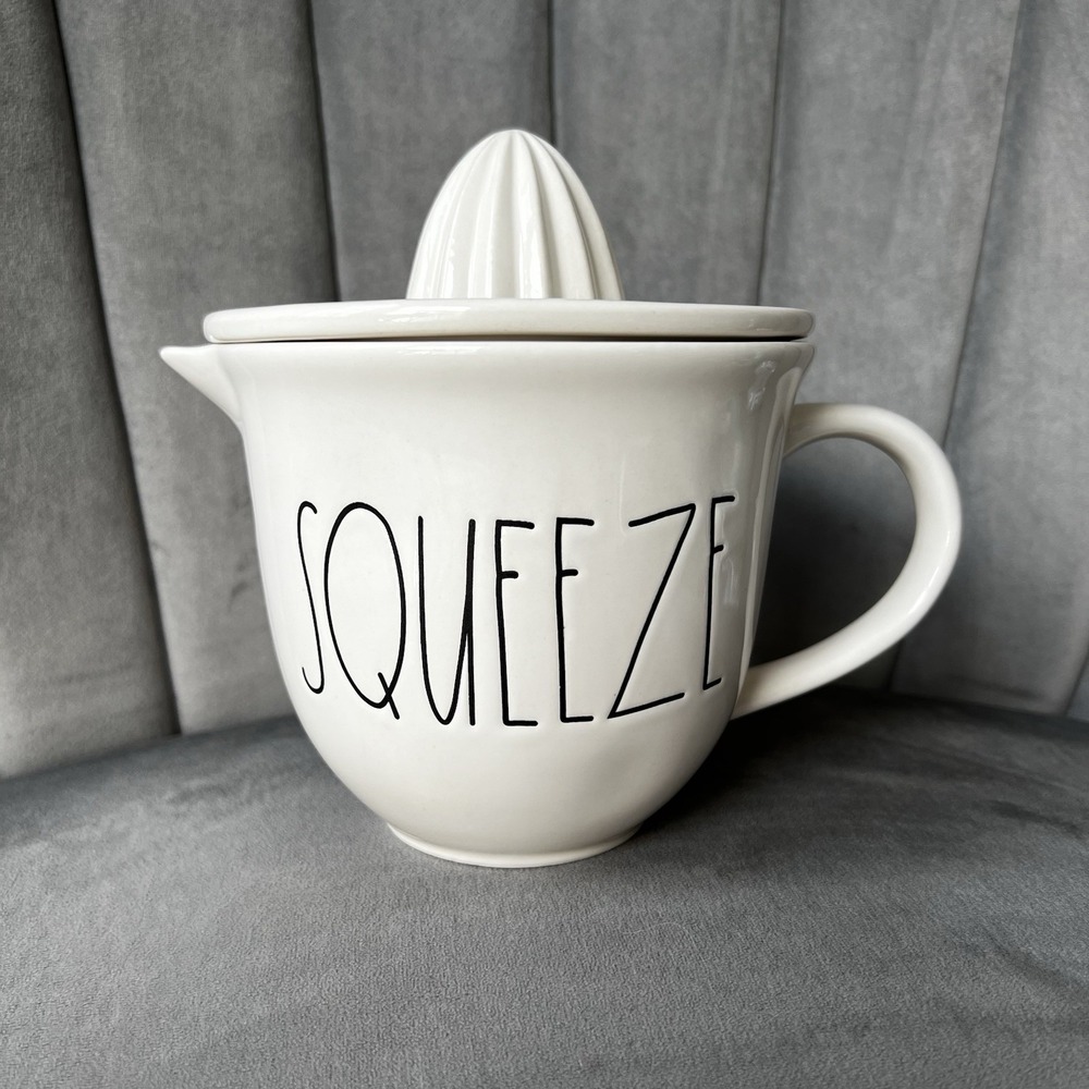 Rae Dunn Squeeze Lemon Lime Grapefruit Juicer Country Cottage Coquette Kitchen
